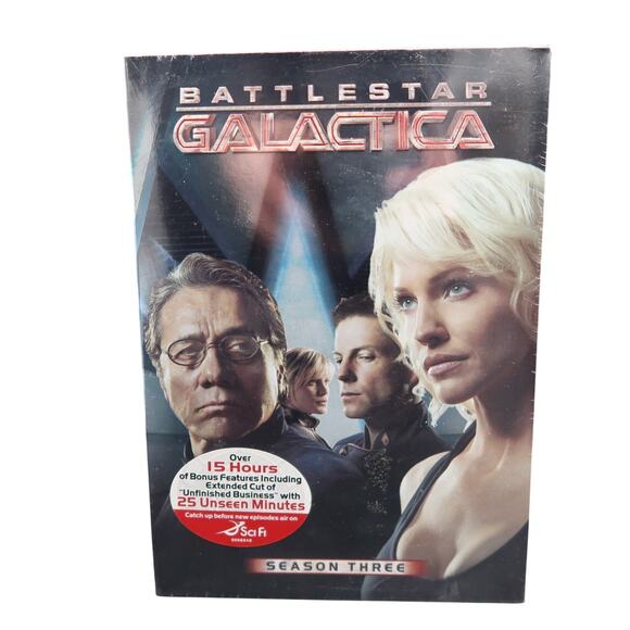 Battlestar Galactica (2005) DVD Season 1 - 3 New Sealed Sci Fi Television - Picture 8 of 8